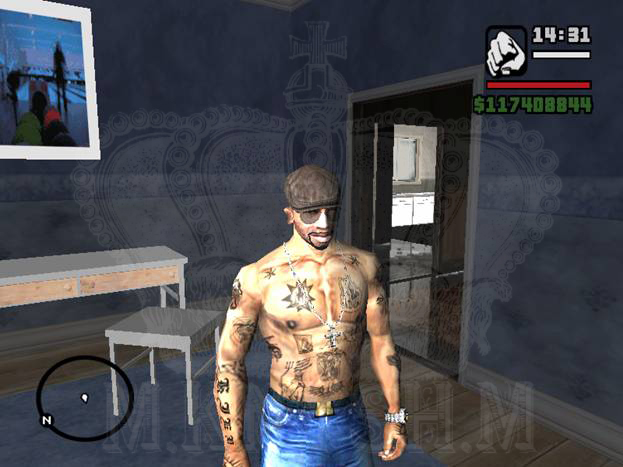 Tattoo Pack к игре GTA San Andreas